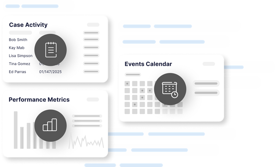 disability firm dashboard